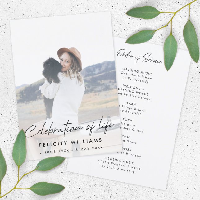 Beerdigungsauftrag | Feiern des Lebens Programm (Von Creator hochgeladen)