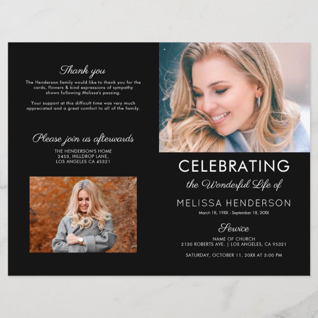 Beerdigungsauftrag | Memorial (Vorderseite)