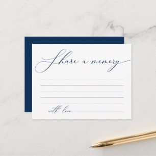 Beerdigungsdienst, Gedächtnisaustausch, Blaue Kart Postkarte