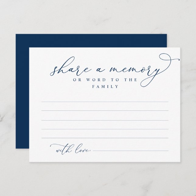 Beerdigungsdienst, Gedächtnisaustausch, Word Famil Postkarte (Vorne/Hinten)