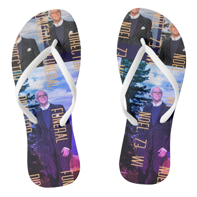 Beerdigungsdirektor Flip Flops (Fußbett)