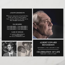 Beerdigungsfeier Flyer