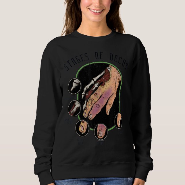 Beerdigungsleiter Morgue & Embalmer Mortician Sweatshirt (Vorderseite)