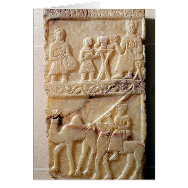 Beerdigungsstela aus Jemen (Vorne)