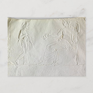 Beerdigungsstelae Postkarte