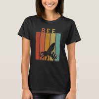 Beere Frauen Kid Niedliche Biene Retro