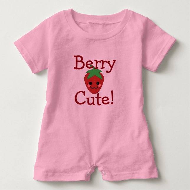 Beere niedlich baby strampler (Vorderseite)