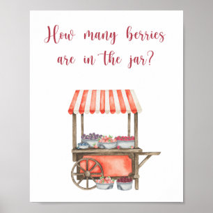 Beere - rate wie viele Beeren Poster