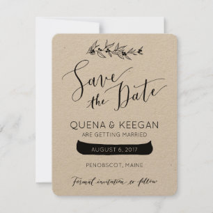 Beere und Kanu Save the Date