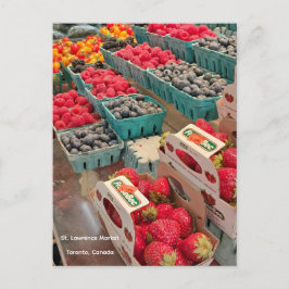 Beeren auf dem St. Lawrence Market Postkarte