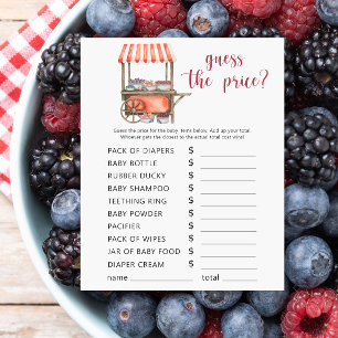 Beeren-Baby-Party - Errate den Preis! Spiel