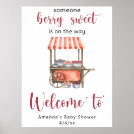 Beeren-Baby-Party Poster