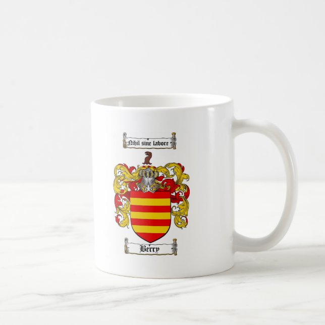 BEEREN-FAMILIENWAPPEN - BEEREN-WAPPEN KAFFEETASSE (Rechts)