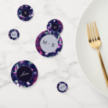 Beeren Glitter Tisch Konfetti