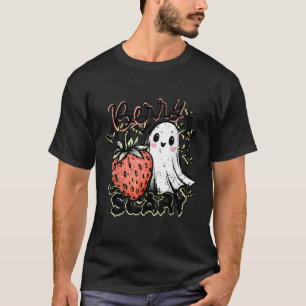 Beeren Gruseliger Spuk Sommer Erdbeergeist Hallowe T-Shirt