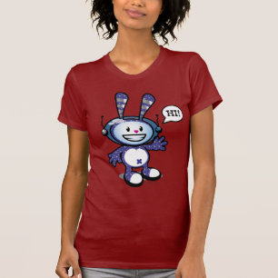 Beeren-Häschen heraus gesperrt T-Shirt