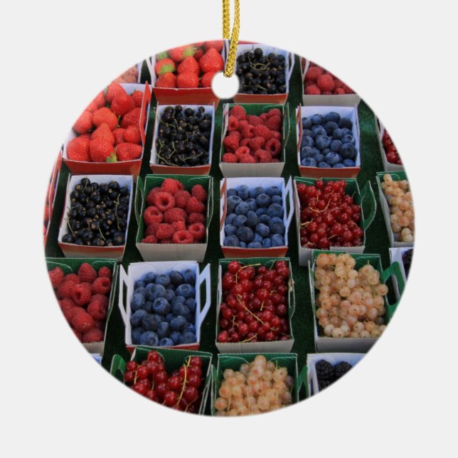 Beeren in Schachteln Weihnachtsschmuck (Vorne)