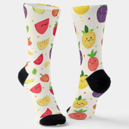 Beeren lächeln socken