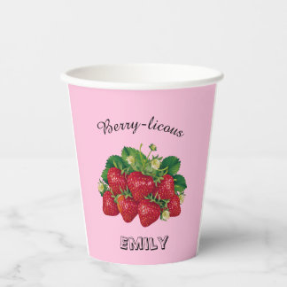 Beeren-lecker Pappbecher