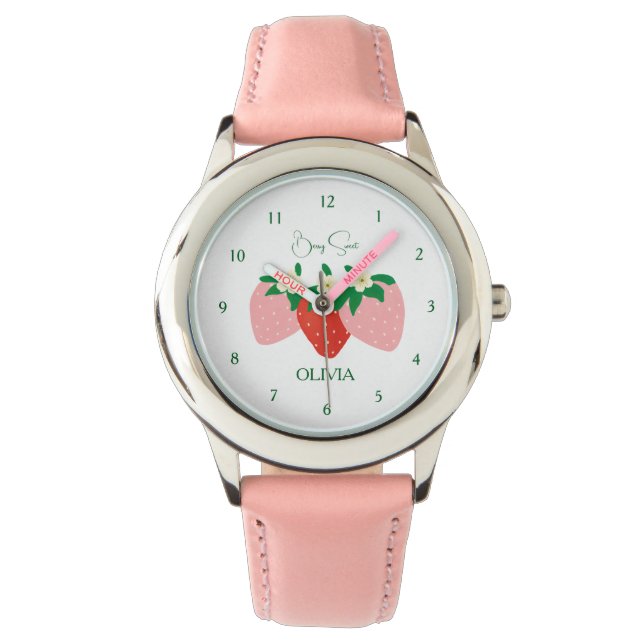 Beeren süß armbanduhr (Vorderseite)
