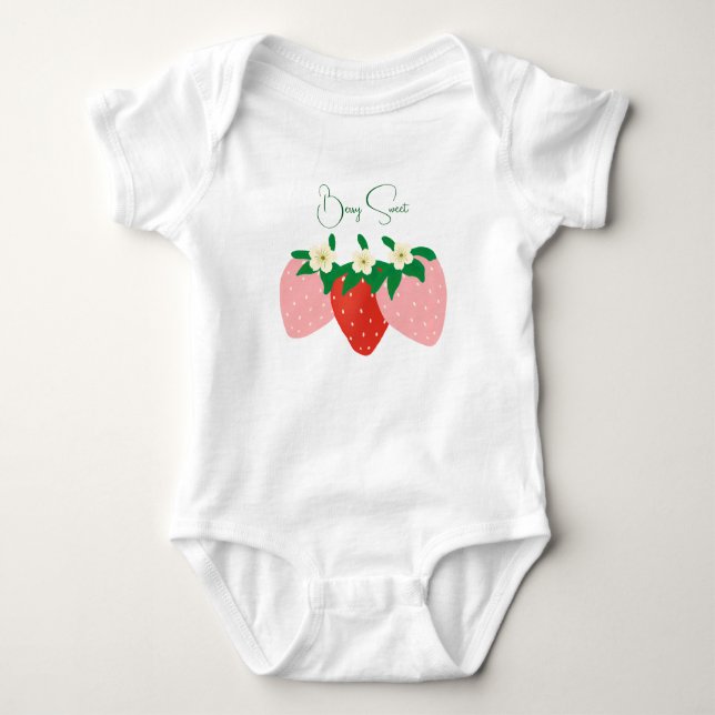 Beeren süß baby strampler (Vorderseite)