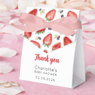 Beeren süße Dankeschön-Geschenkbox Geschenkschachtel
