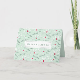 Beeren-u. der Niederlassungs- Feiertagskarte