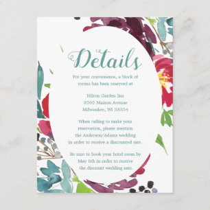 Beeren-Verehrung Begleitkarte