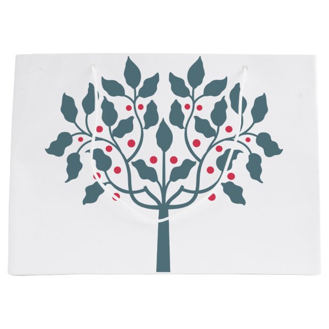 Beerenbaum Große Geschenktüte (Vorderseite)