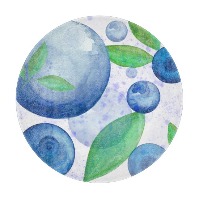 Beerenfrüchte Schneidebrett (Vorderseite)