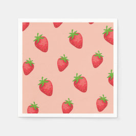 Beerenküche Babydusche Einladung Serviette