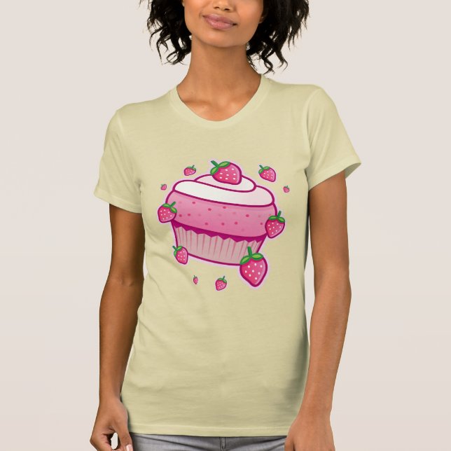Beerenkuchent-stück T-Shirt (Vorderseite)