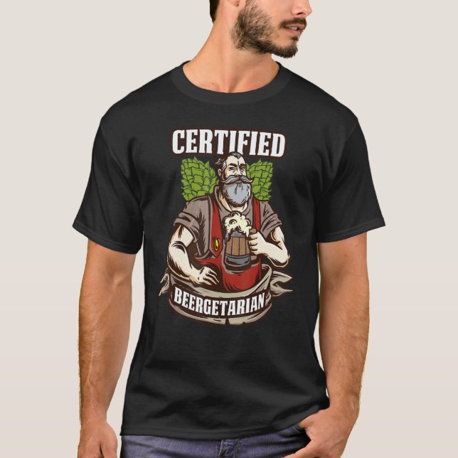 Beergetarian Craft beer T-Shirt (Vorderseite)
