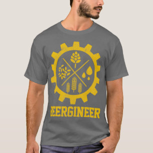 Beergineer Homebrew Zuhause Brewing Craft Bierbrau T-Shirt