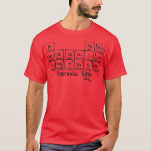 Beeriodischer Tisch T-Shirt