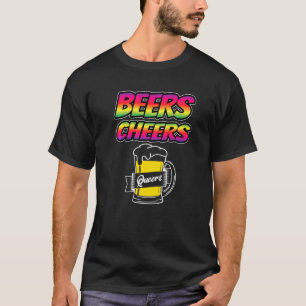 Beers Cheers Queers Bisexual Transgender Liebe Lgb T-Shirt