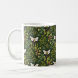 Bees and Foliage Mug Kaffeetasse
