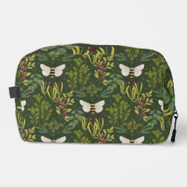 Bees and Foliage Toiletry Bag Waschbeutel