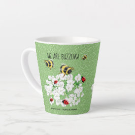 BEES and LadyBugs - Art of LeahG Rette die Bienen Milchtasse