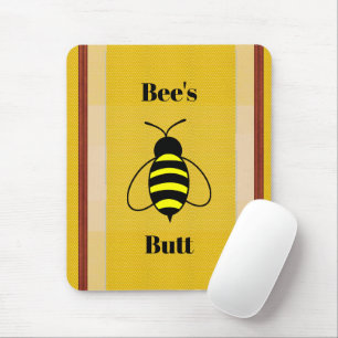Bee's Hintern Mouse Pad Mousepad