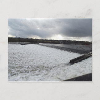 Beeston Weir Postkarte