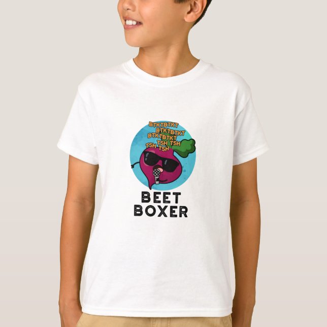 Beet Boxer Funny Beet Pub T-Shirt (Vorderseite)