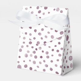 Beet Confetti Wasserfarbe Dots Gefälligkeitsbox Geschenkschachtel