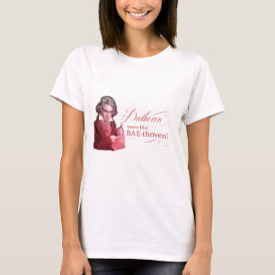 Beethoven BAEthoven Klassischer Komponistenpun T-Shirt