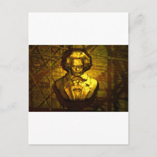 Beethoven - bronce postkarte