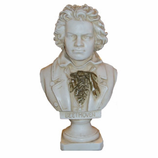 Beethoven Bust Stehend Cutout Freistehende Fotoskulptur