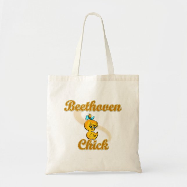 Beethoven Chick Tragetasche (Vorne)