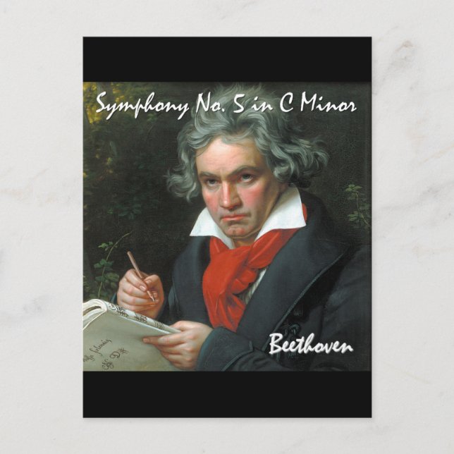 Beethoven Classic Masterpiece Collection Postkarte (Vorderseite)