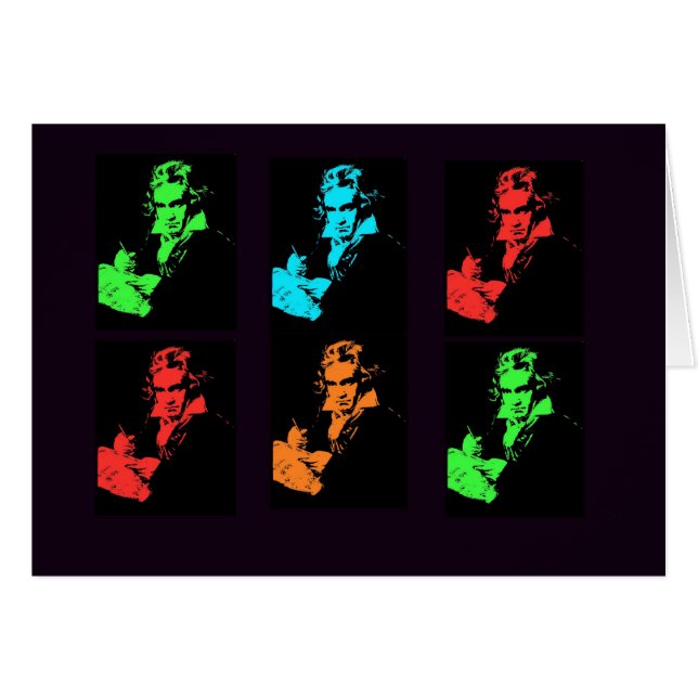 Beethoven-Collage (Vorderseite (Horizontal))