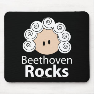 Beethoven-Felsen-Mausunterlage Mousepad